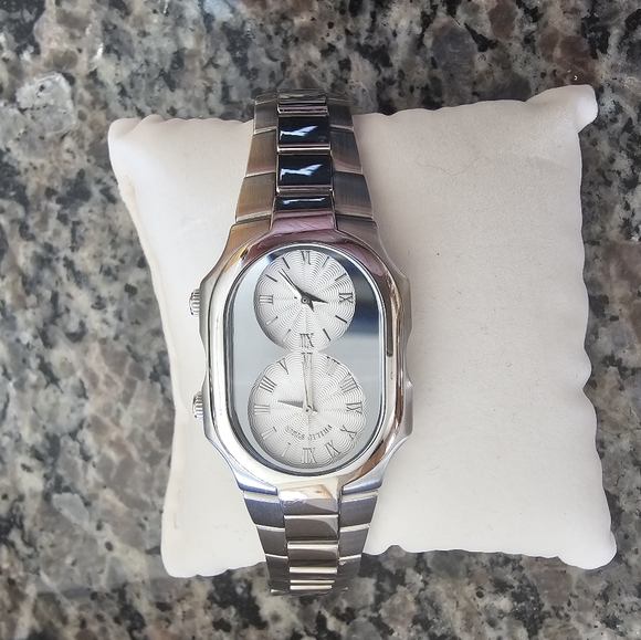 Authentic Philip Stein Teslar stainless steel watch - Picture 5 of 6